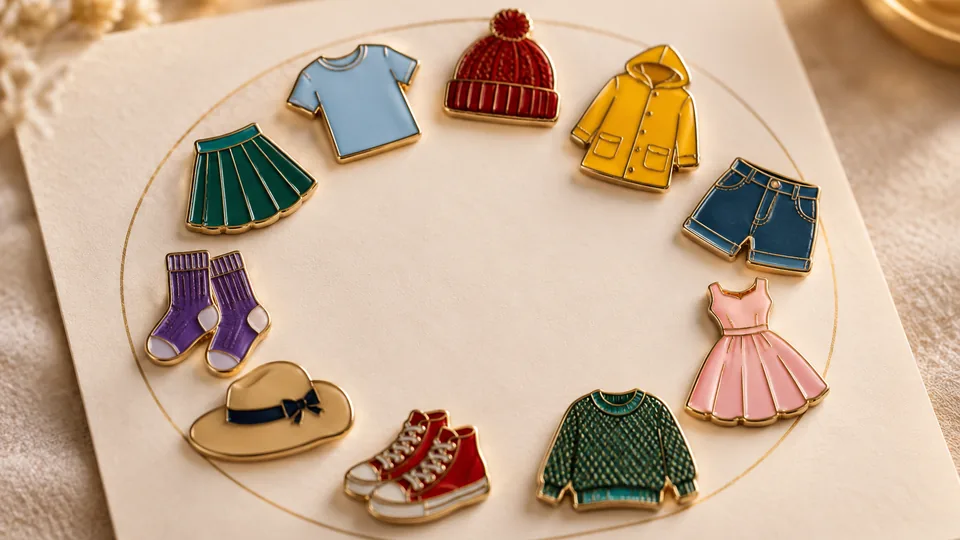 Reconnaître les vêtements dans une description en anglais