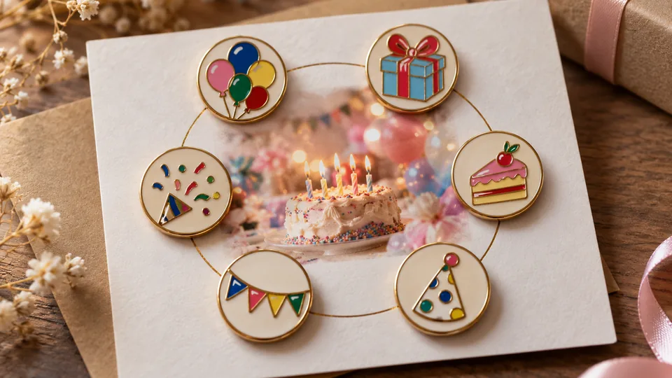 Raconter un anniversaire avec des mots-clés