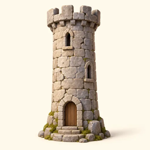 une vieille tour