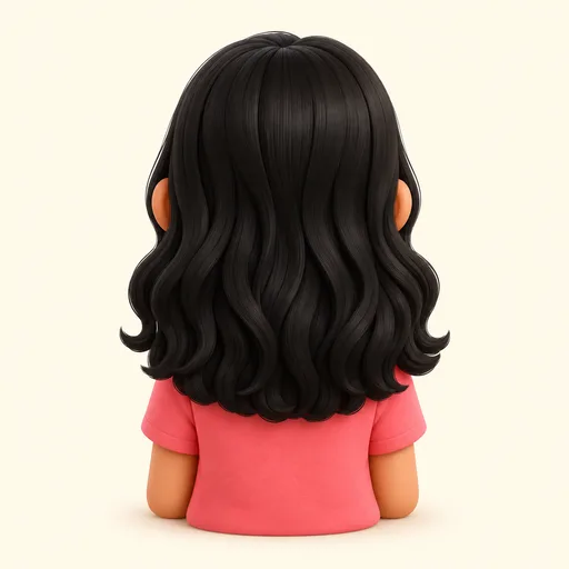 cheveux noirs