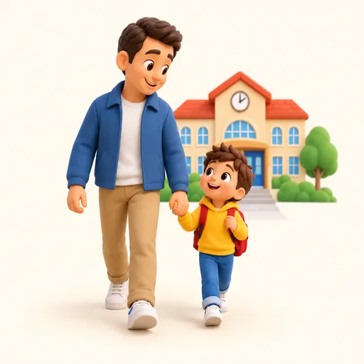 aller à l’école à pied